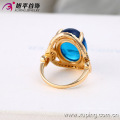 13135- China Wholesale Xuping Moda 18k anel de ouro mulher